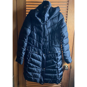 Women's Vince Camuto Puffer Jacket, Black, M